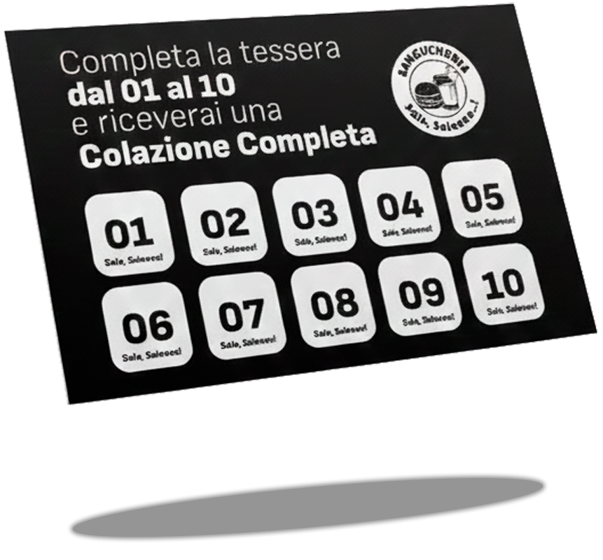 Tarjeta de fidelización Sale Sale